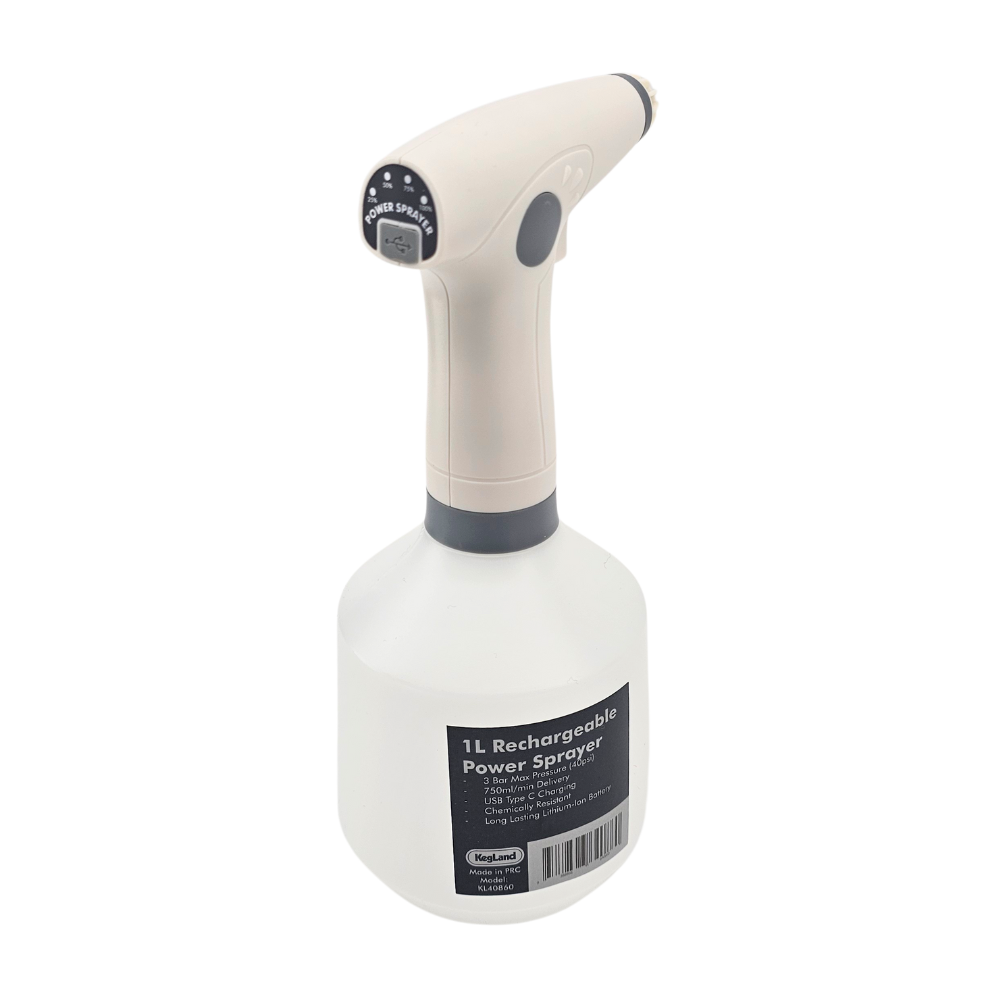 1L Capacity Power (USB-C) Watering Sprayer for indoor plants