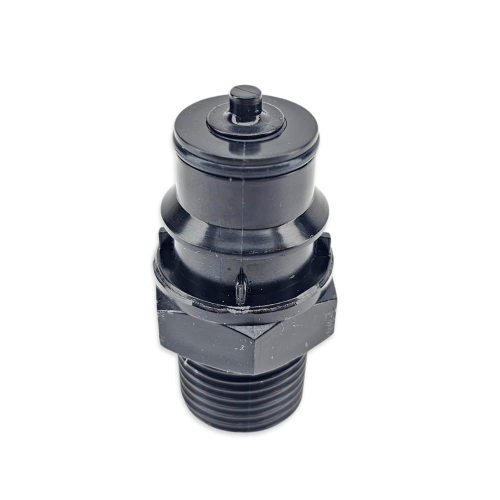 Premium quick disconnect alternative for high and low temperature beverage handling applications. Hot side transfers to subzero glycol mixtures with a dry break.