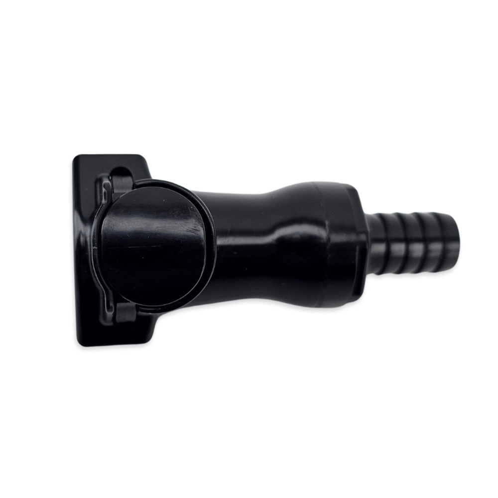 Premium quick disconnect alternative for high and low temperature beverage handling applications. Hot side transfers to subzero glycol mixtures with a dry break.