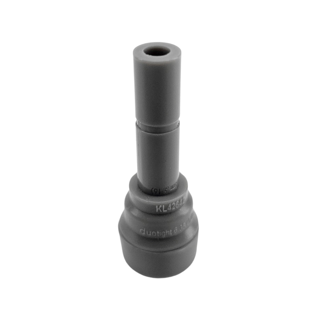 This reducer is suitable for our EVABarrier Beer & Gas hosing 6.35mm (1/4") OD Hosing that can be fitted to any female duotight push fit in 8mm (3/8").