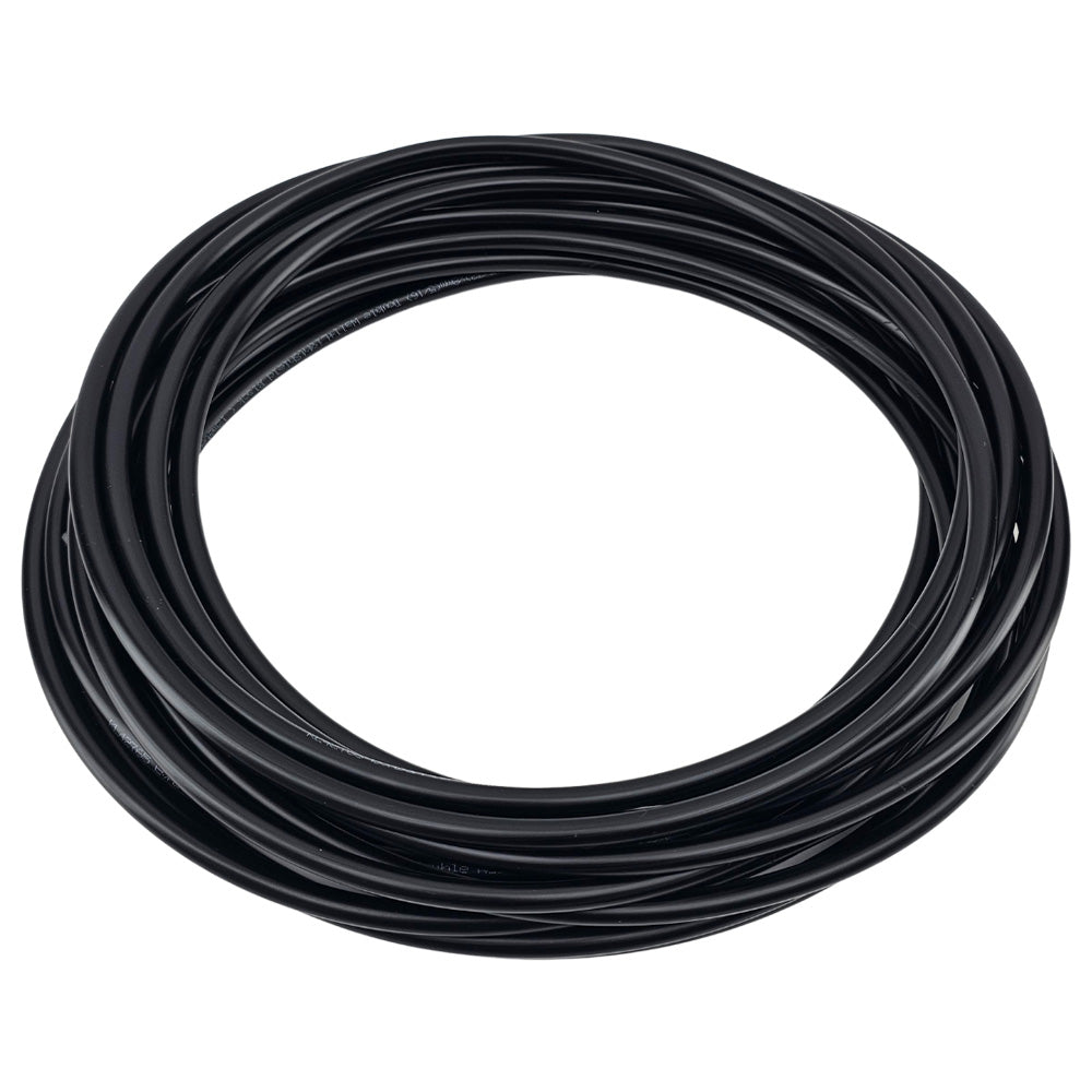 The outer barrier has accurately extruded tolerances and made from an EVA material. It also seals well when used with various John Guest, duotight or other push in fittings. The outer barrier gives the tubing excellent kink resistance so the line is able to bend around a tight radius without kinking.