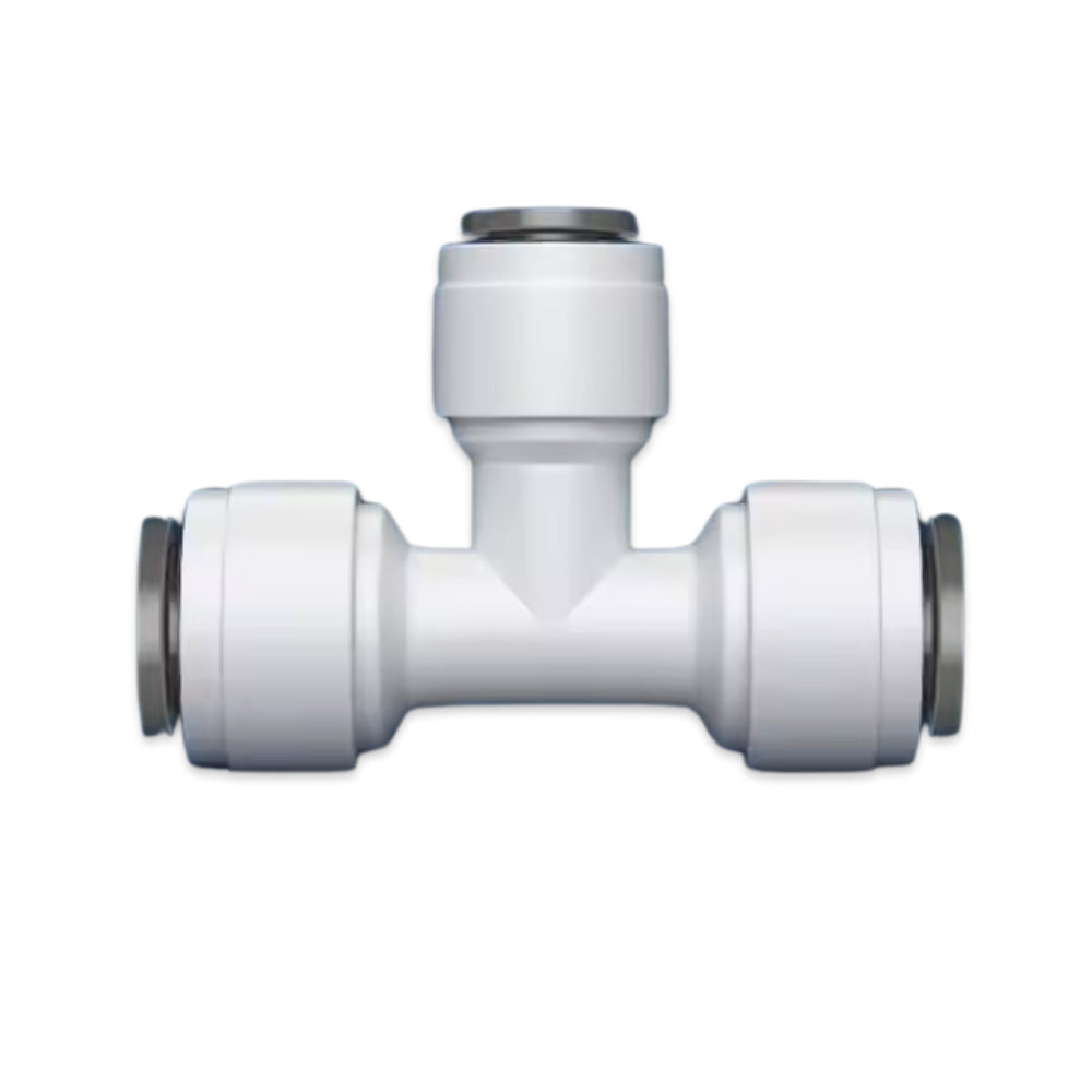 Tiger 9.5mm (3/8'') Female x 6.5mm (1/4'') Female Reducing Tee Push Fit