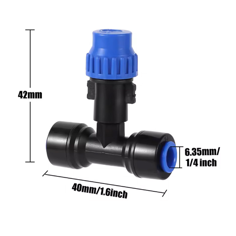 Misting Tee 6.35mm duotight