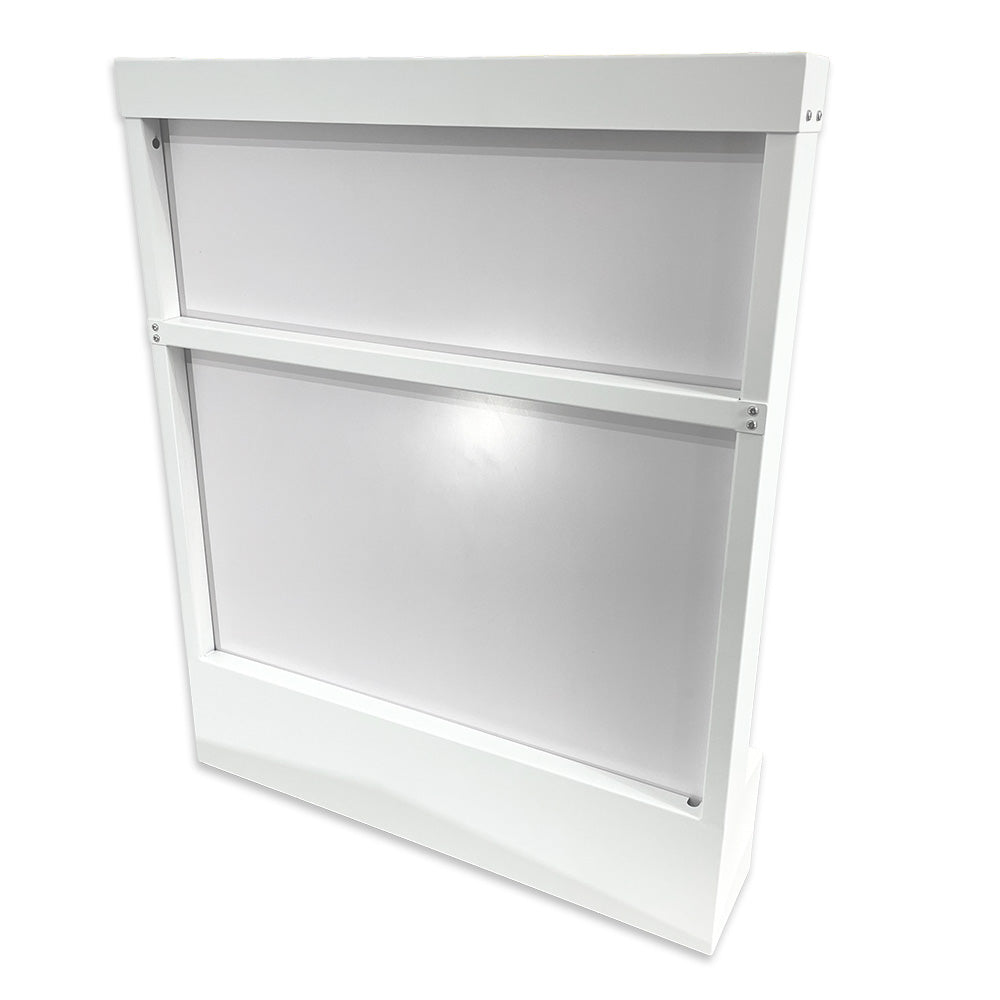 rear of wall mounted system