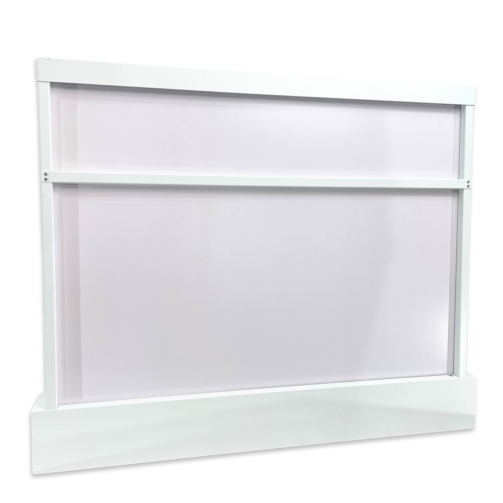 rear of wall mounted system