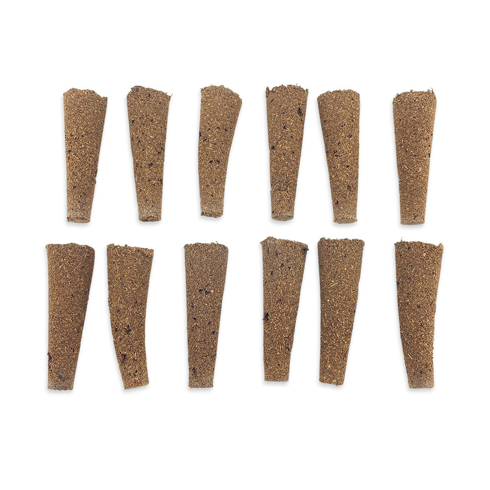 Hydroponic Pod Refill Plugs (17.5mm Diameter x 50mm High) x 12
