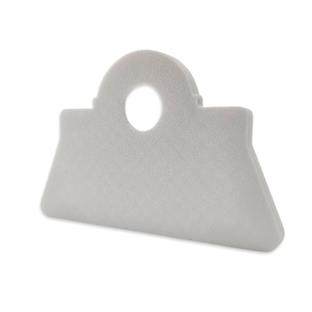 Hydroponic Rain Gutter Grow System Float End Adapter - External Face