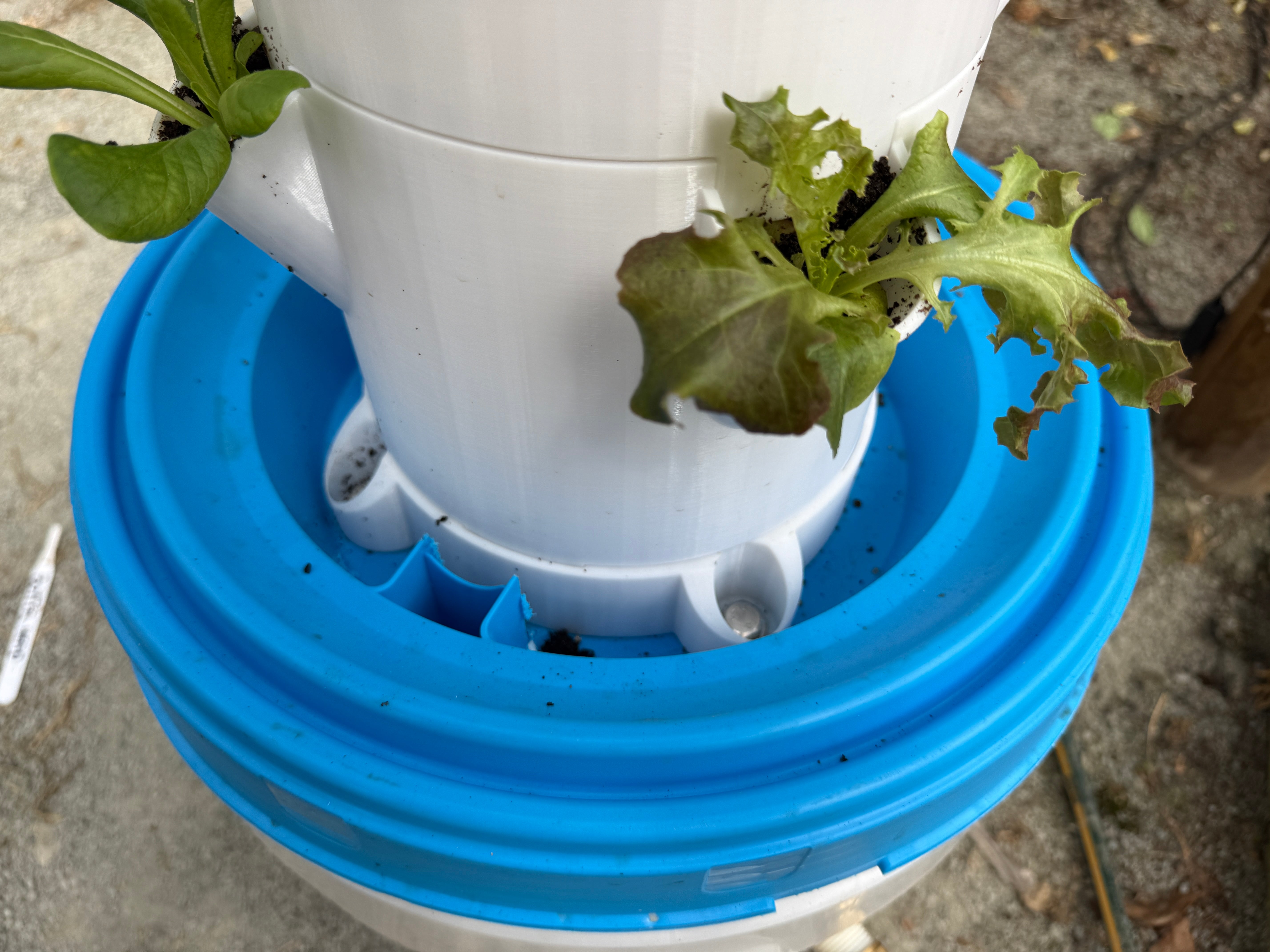 Modular Hydroponic Tower - Base Plate