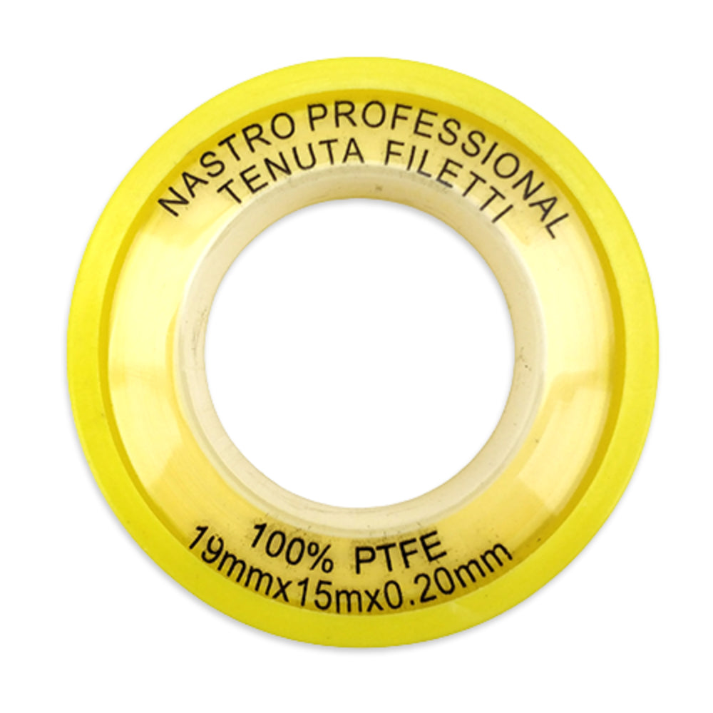 Yellow PTFE plumbers tape