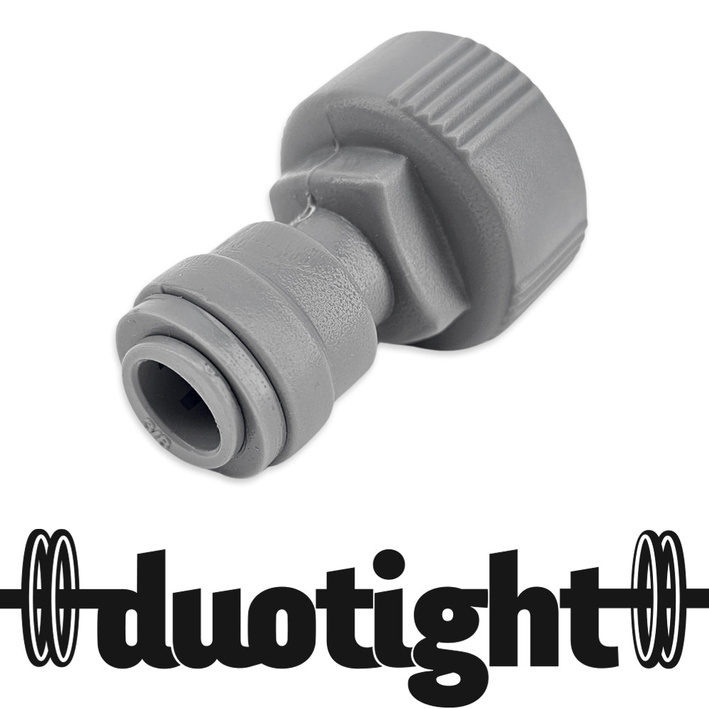 duotight - 9.5mm (3/8”) Female x ¾' Female Thread