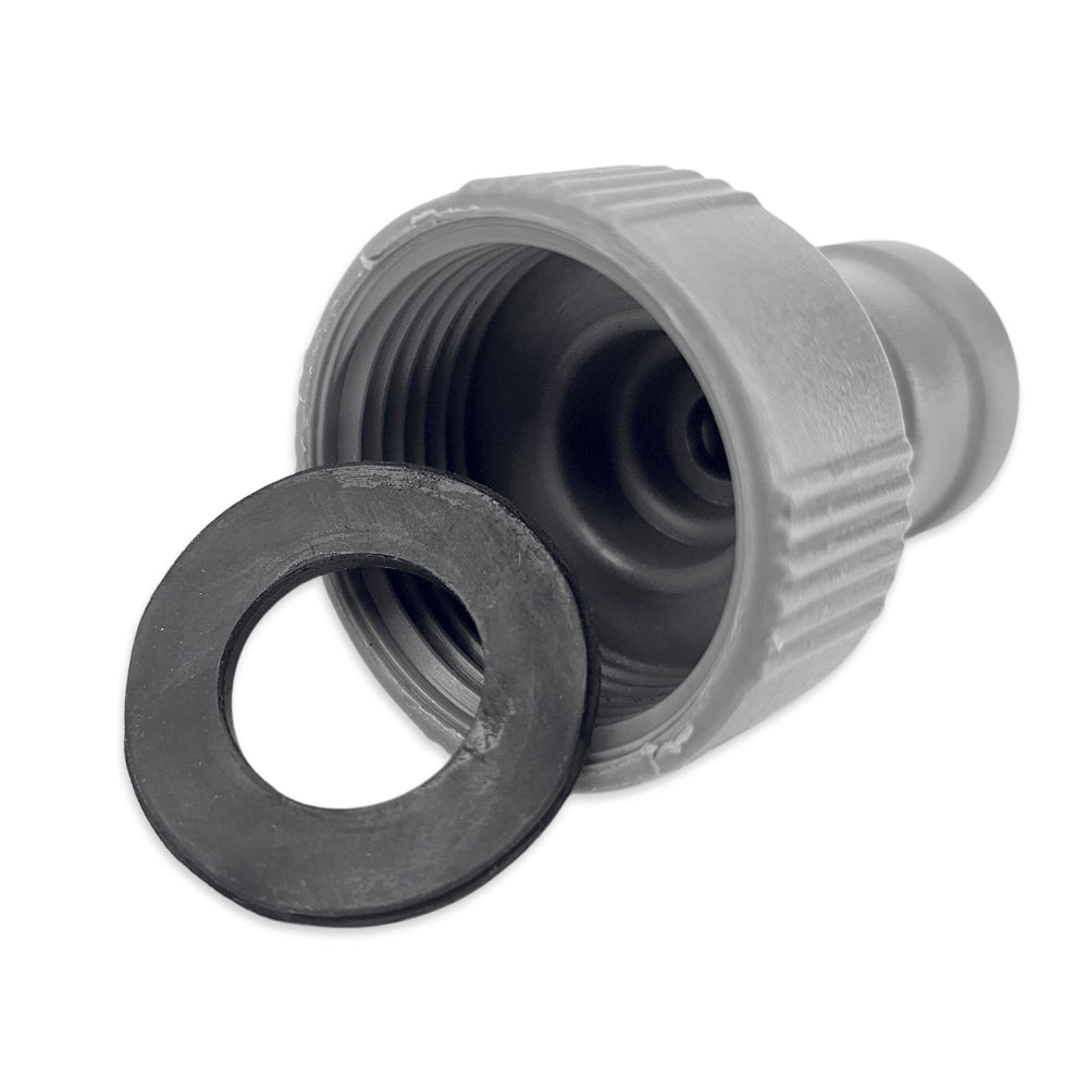 We do recommend cutting your hosing straight, not on an angle, to ensure the line has a complete seal. To remove the fitting simply push in the collet and the hose can be removed.