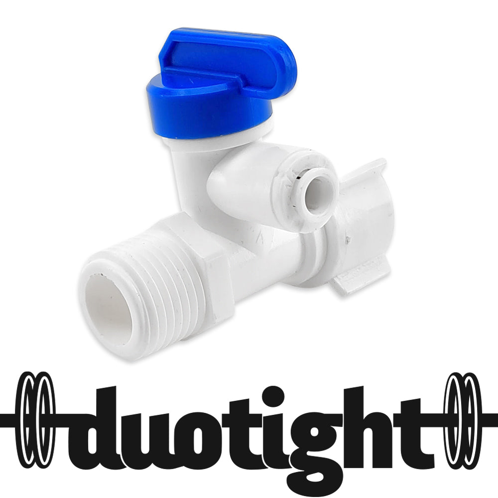 Most people will have&nbsp;under sink water supplies and various other water supplies in the house have a 1/2inch male thread.&nbsp;