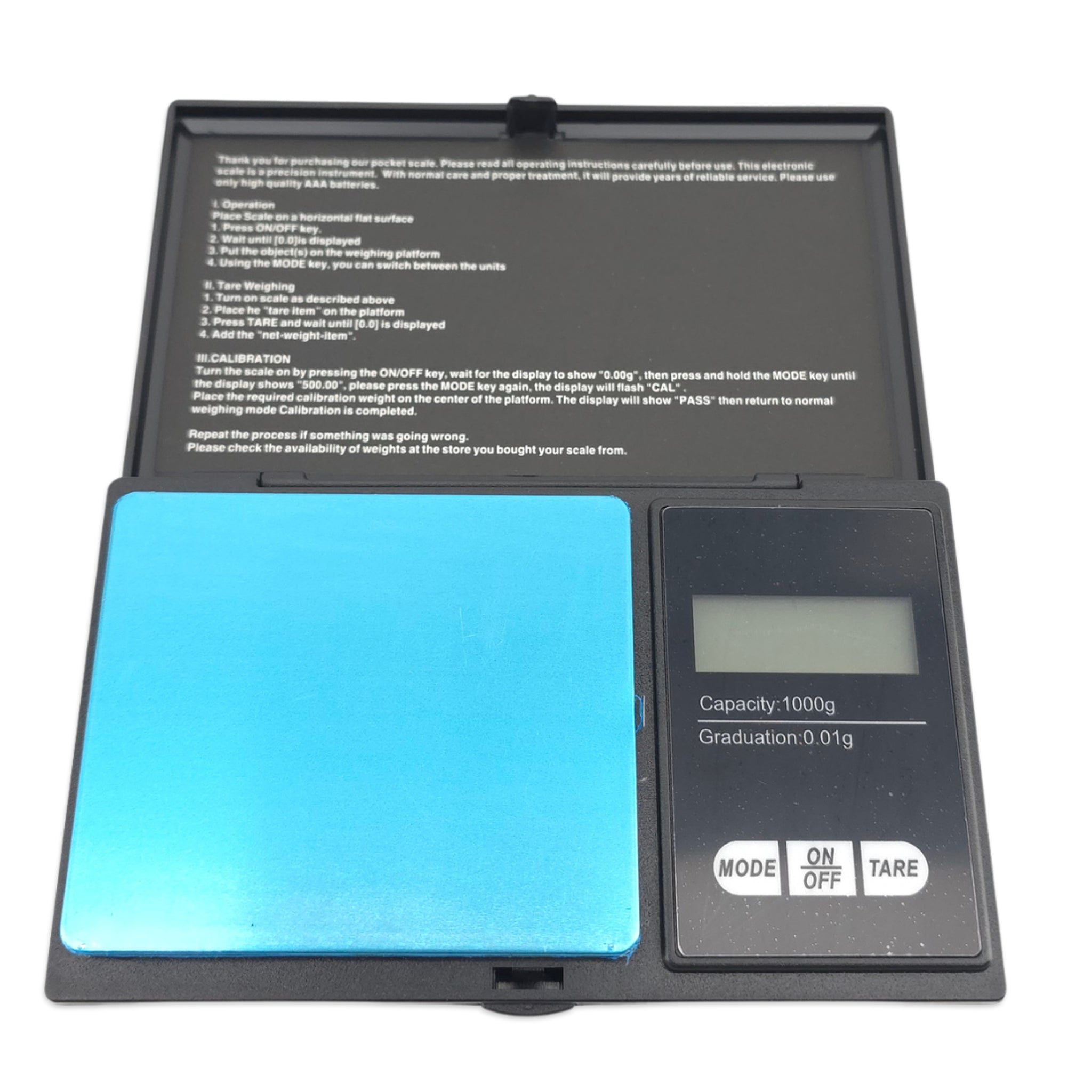 Electronic Pocket Nutrient, Pesticide and pH Scales 0.01g to 1000g.
