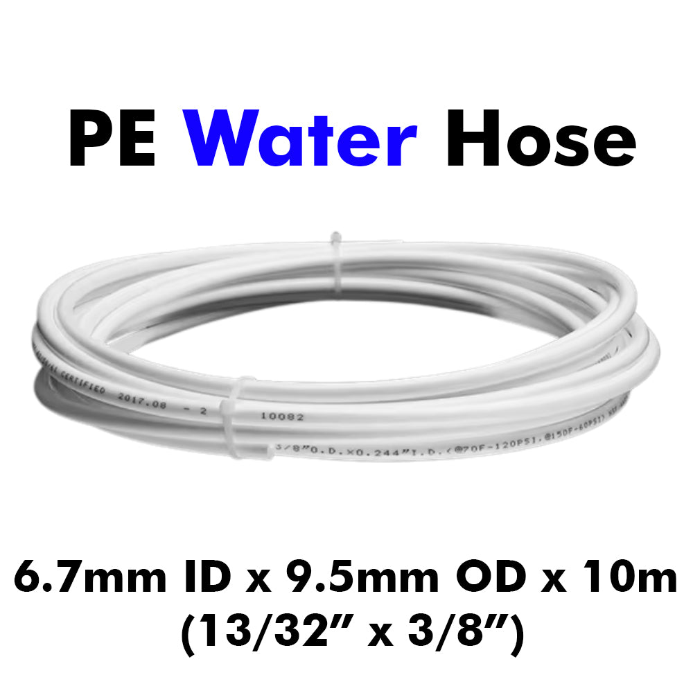 PE Water Line 6.7mm ID x 9.5mm(3/8inch)OD - 10m Roll