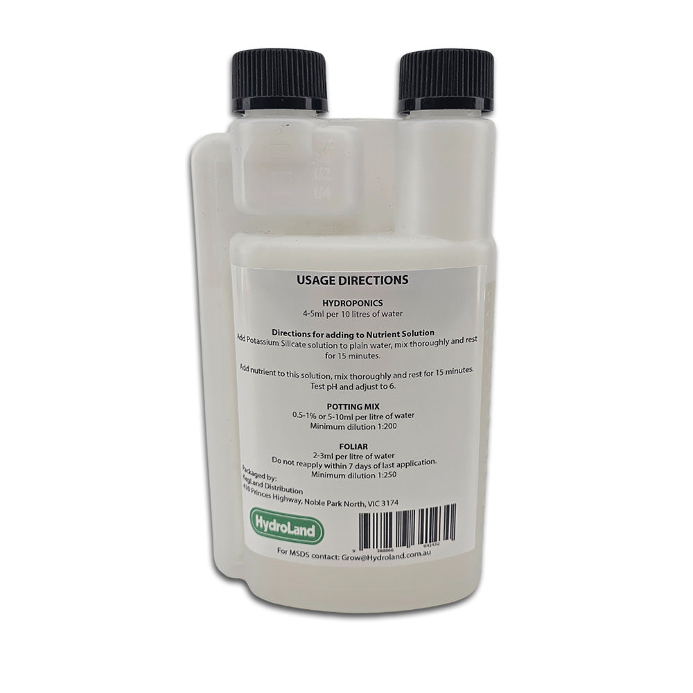 500ml Soluble Potassium Silicate (AgSil)  for optimum plant health, strength and vitality.