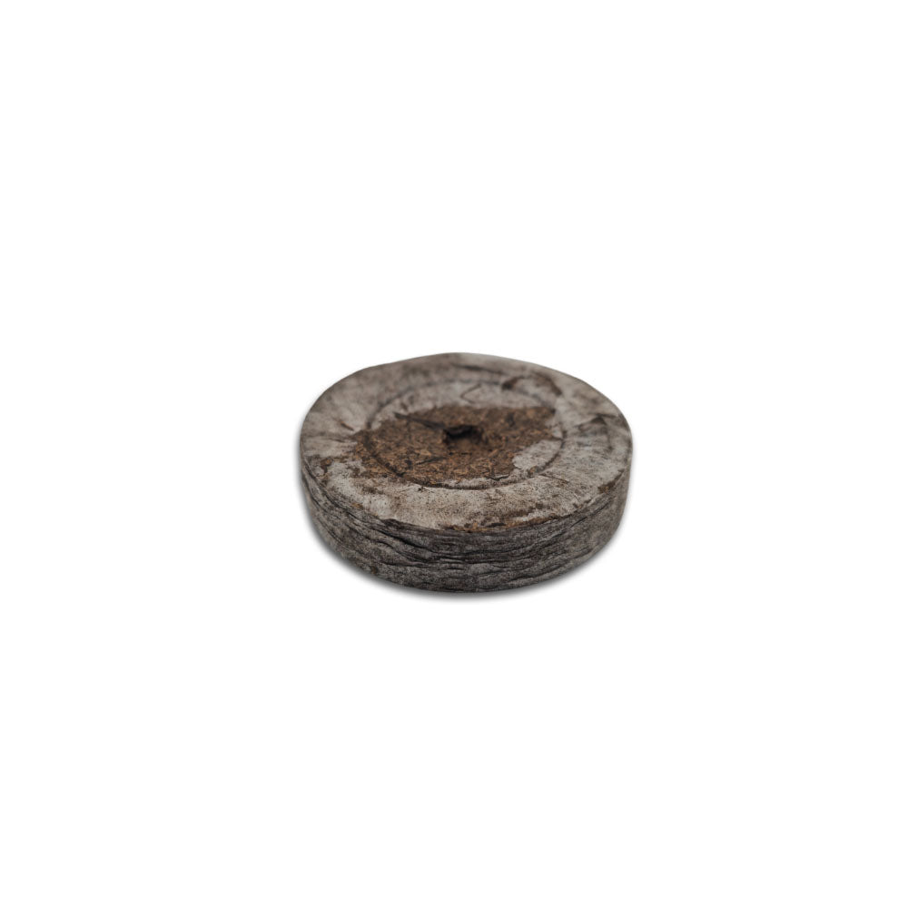 Jiffy-7 25mm coir pellet (pack of 25) - All in one open-wall, net container and grow medium.