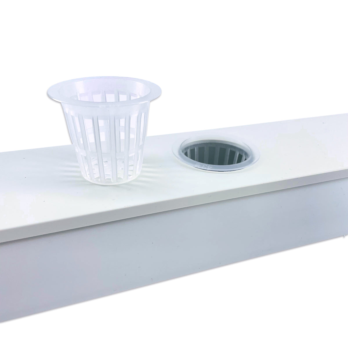 NFT Channels (Box of 4 x 140cm long) 118x50mm (Channel+Cover) compatible net pots