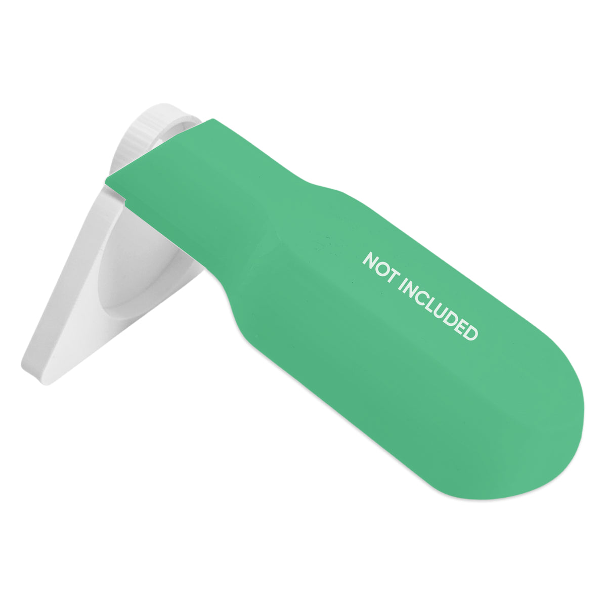 Round Pipe float cover, easily attaches with a compression hinge mechanism.