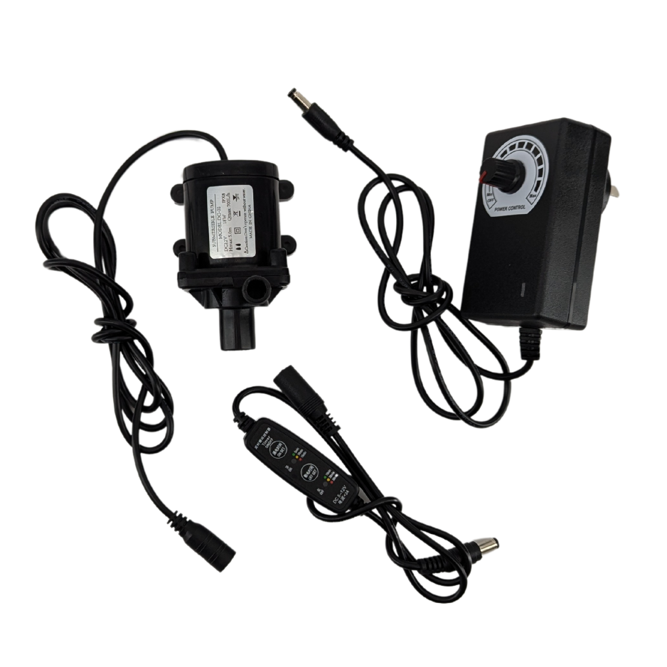 Replacement Pump, Power Supply & Timer for Modular Hydroponic Tower