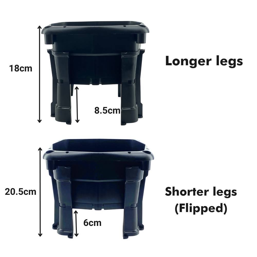 Hoocho Multi-Bucket Hydroponic System (with legs) (12 units)